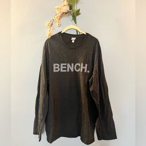 Bench | long sleeve tee | Soft | Layering | Gray | Black